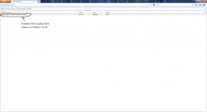 Screenshot showing media.windows-media-foundation.enabled disabled in FireFox's about:config page